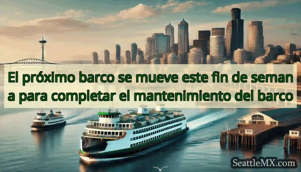 El próximo barco se mueve este fin de semana para