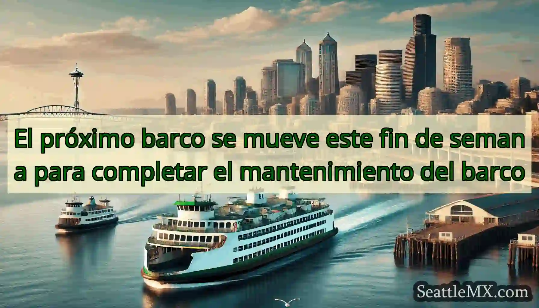 El próximo barco se mueve este fin de semana para