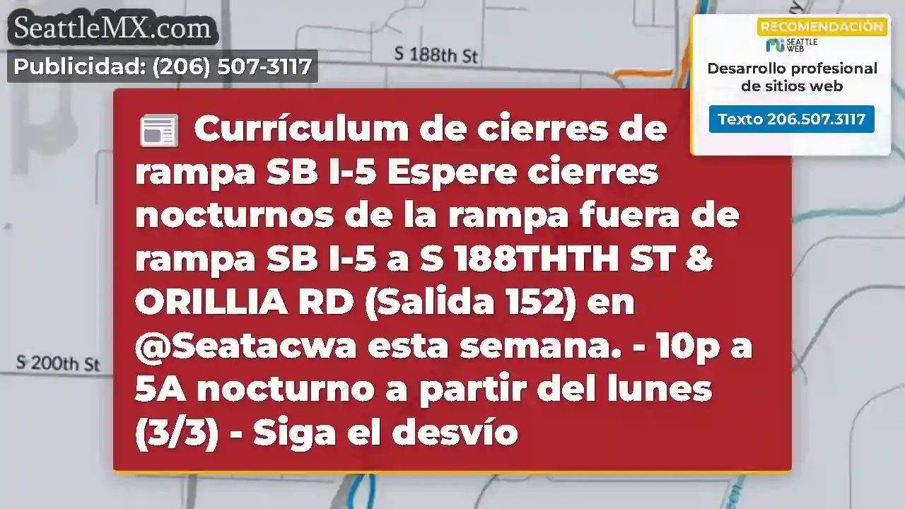 Currículum de cierres de rampa SB I-5