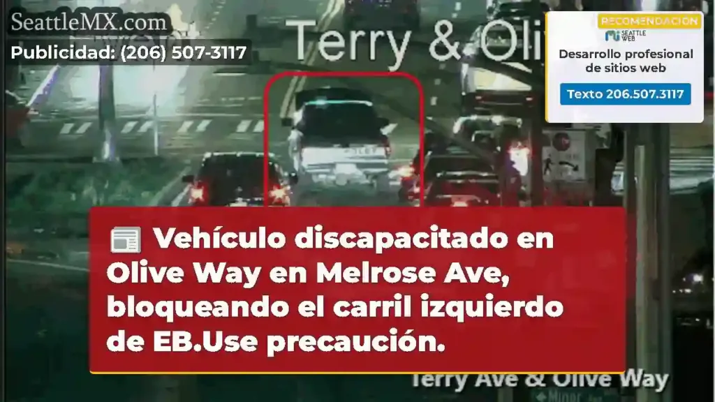 Vehículo discapacitado en Olive Way en Melrose