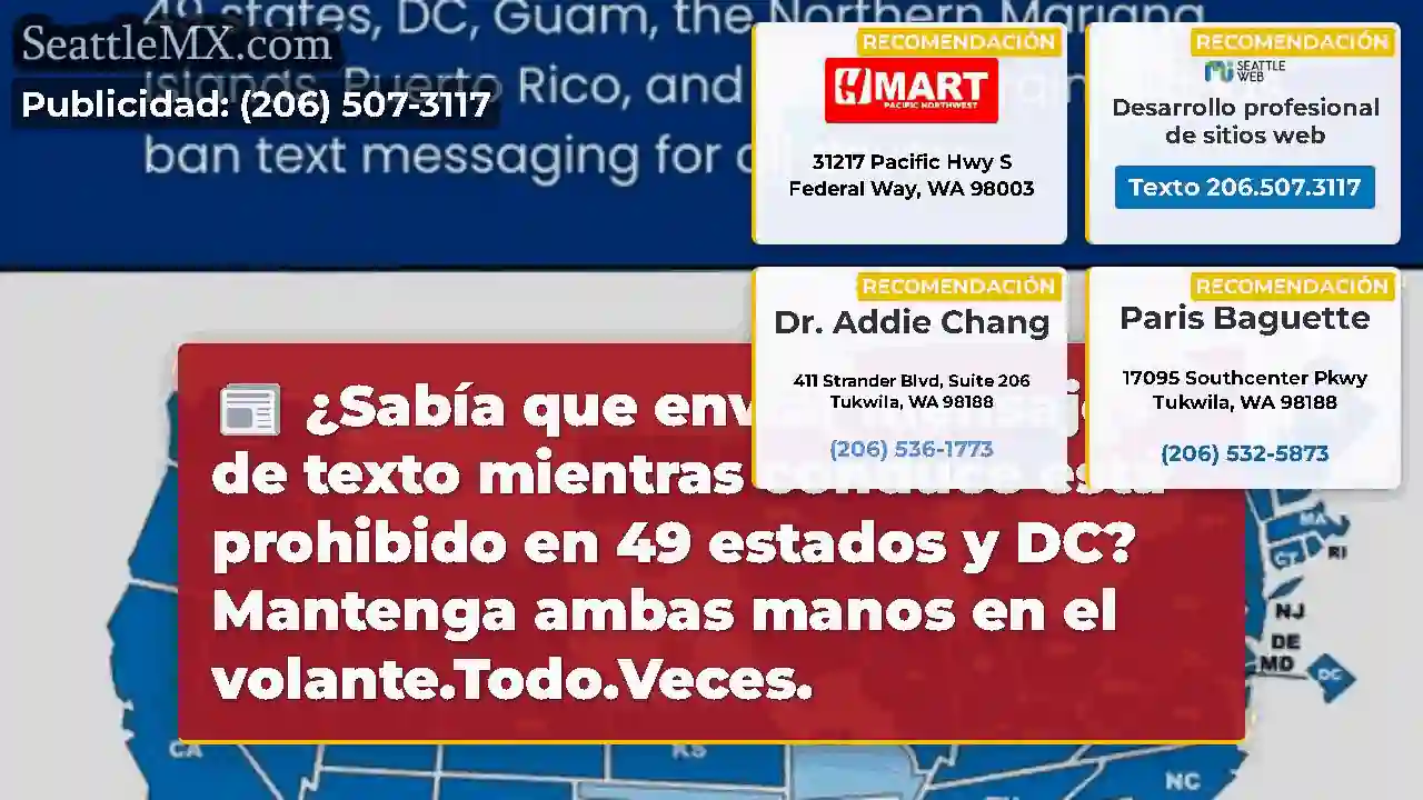 ¿Sabía que enviar mensajes de texto mientras