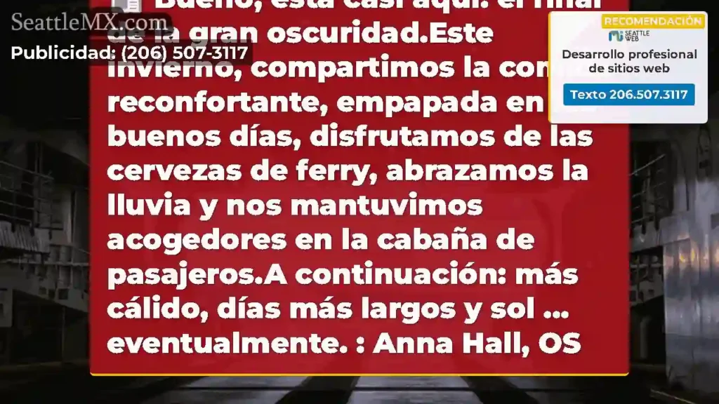 Bueno, está casi aquí: el final de la gran