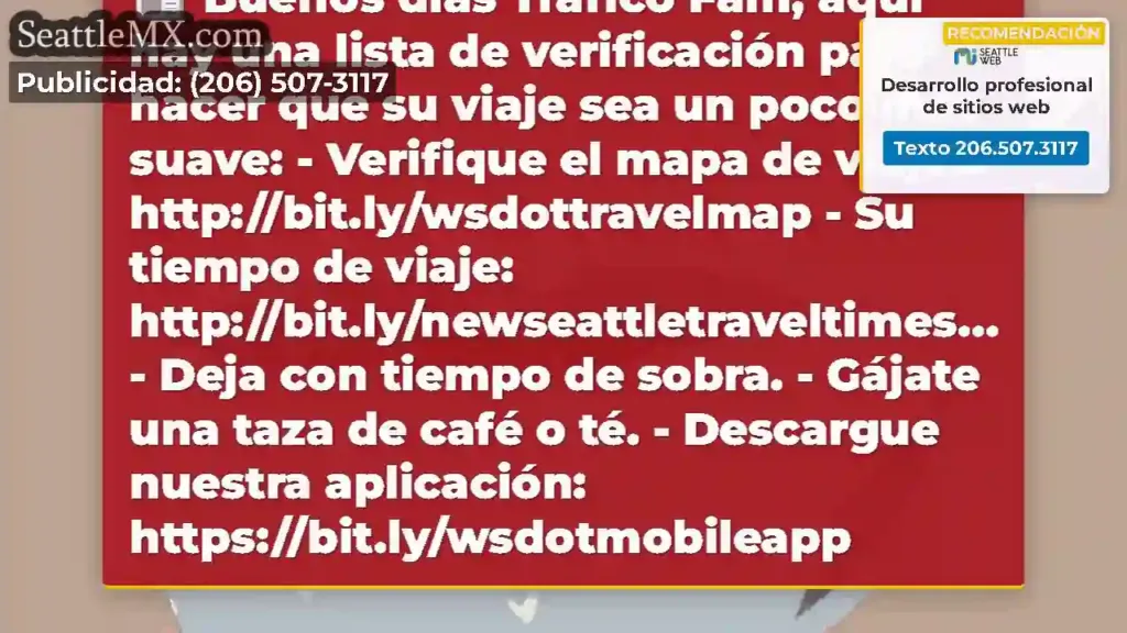 Buenos días Tráfico Fam, aquí hay una lista de