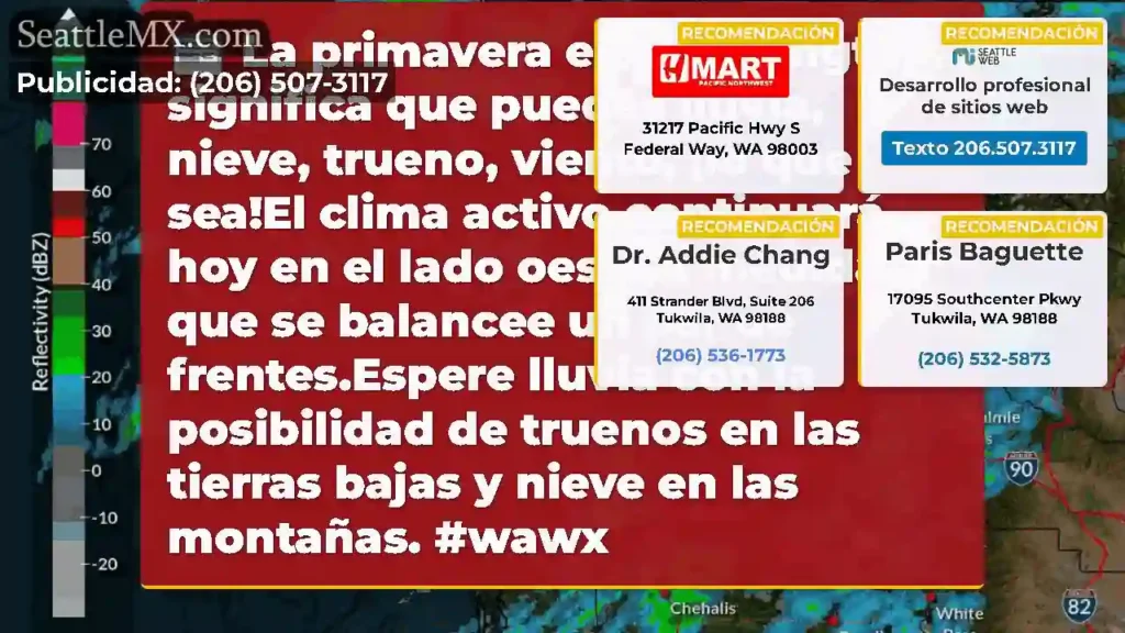 La primavera en Washington significa que puedes
