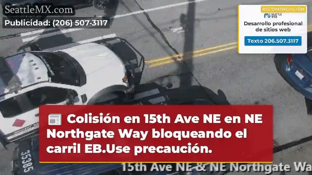 Colisión en 15th Ave NE en NE Northgate Way