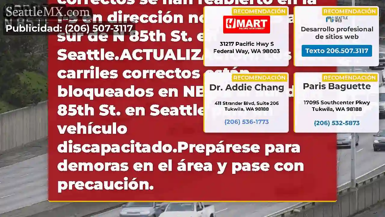 Claro: los dos carriles correctos se han