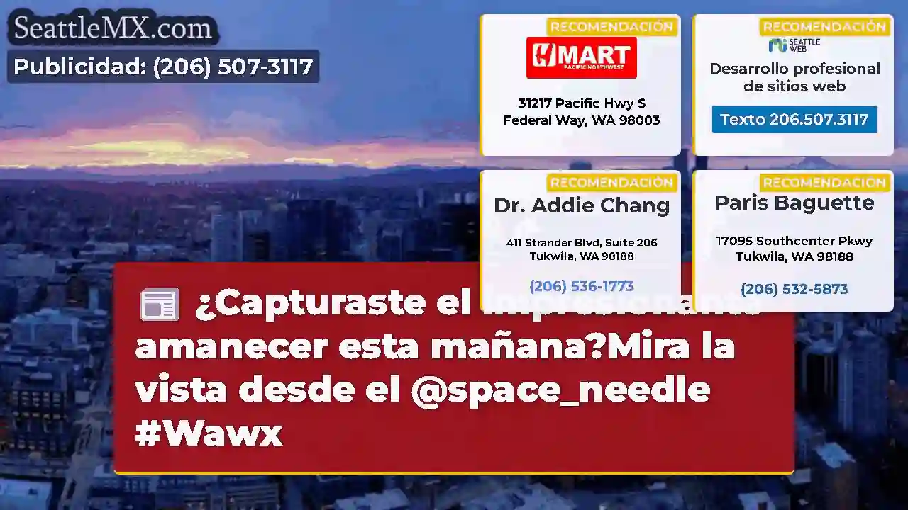 ¿Capturaste el impresionante amanecer esta