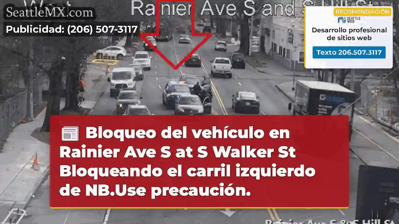 Bloqueo del vehículo en Rainier Ave S at S Walker