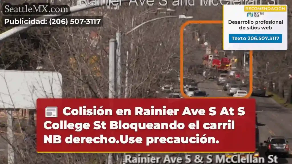 Colisión en Rainier Ave S At S College St
