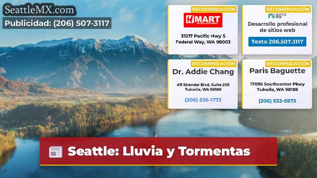 Seattle: Lluvia y Tormentas
