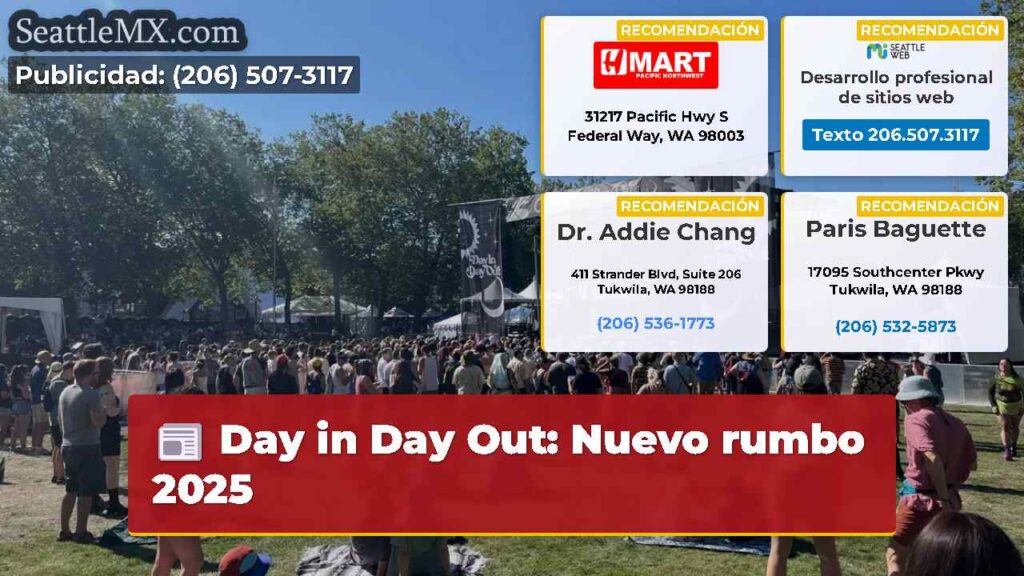 Day in Day Out: Nuevo rumbo 2025