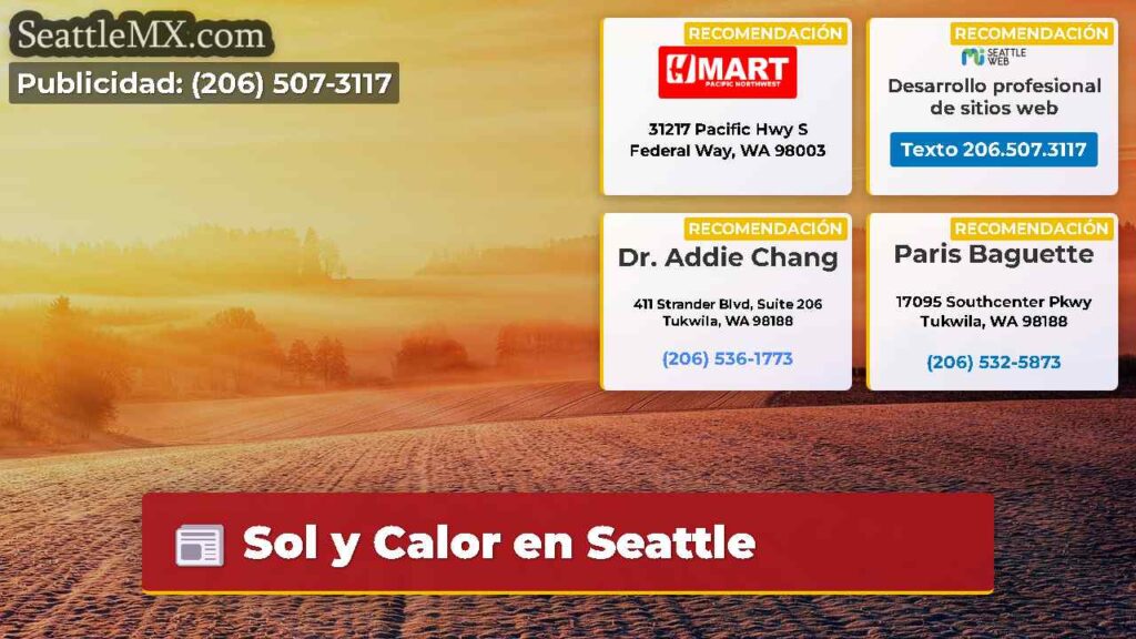 Sol y Calor en Seattle