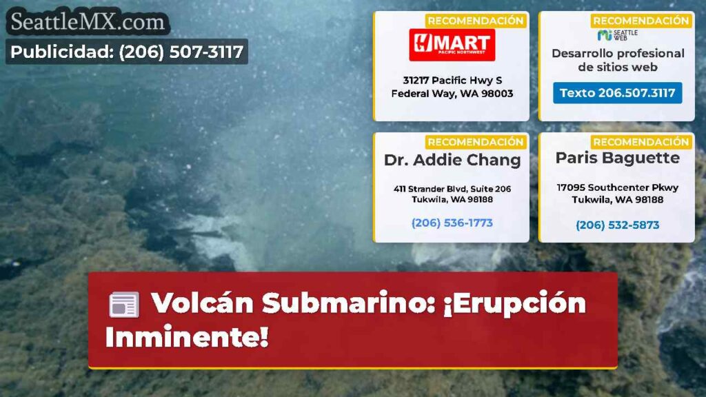 Volcán Submarino: ¡Erupción Inminente!