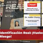 Identificación Real ¡Vuelos en Riesgo!