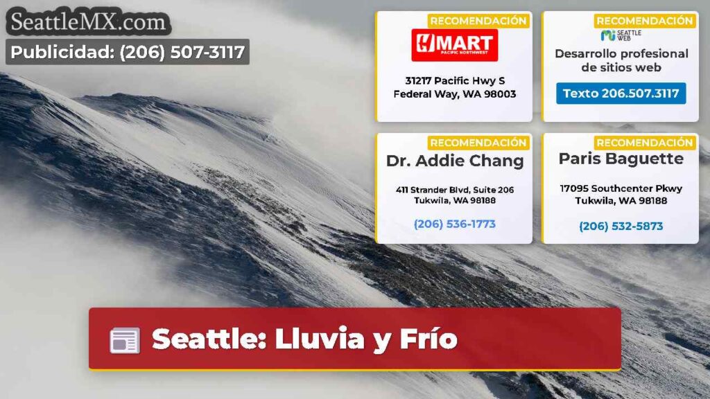Seattle: Lluvia y Frío