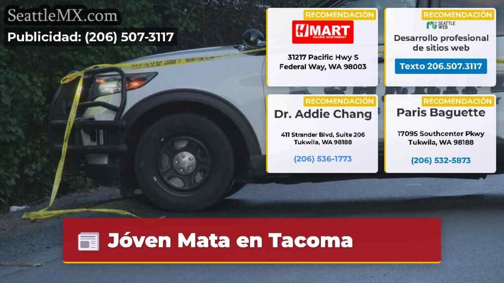 Jóven Mata en Tacoma