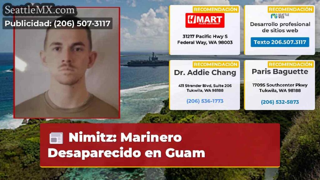 Nimitz: Marinero Desaparecido en Guam