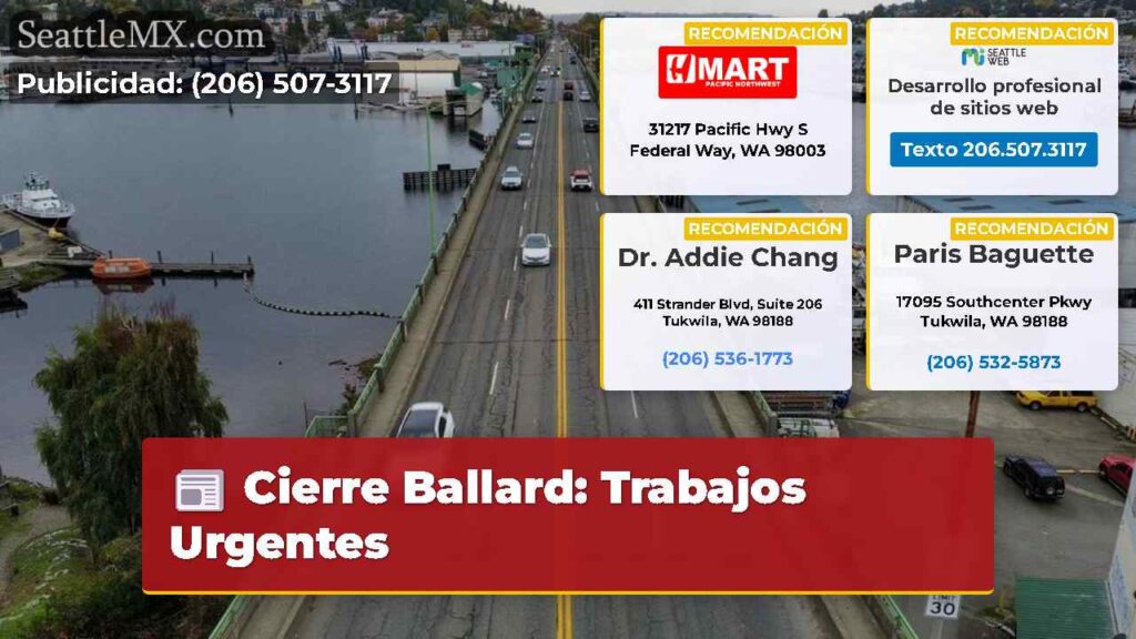 Cierre Ballard: Trabajos Urgentes