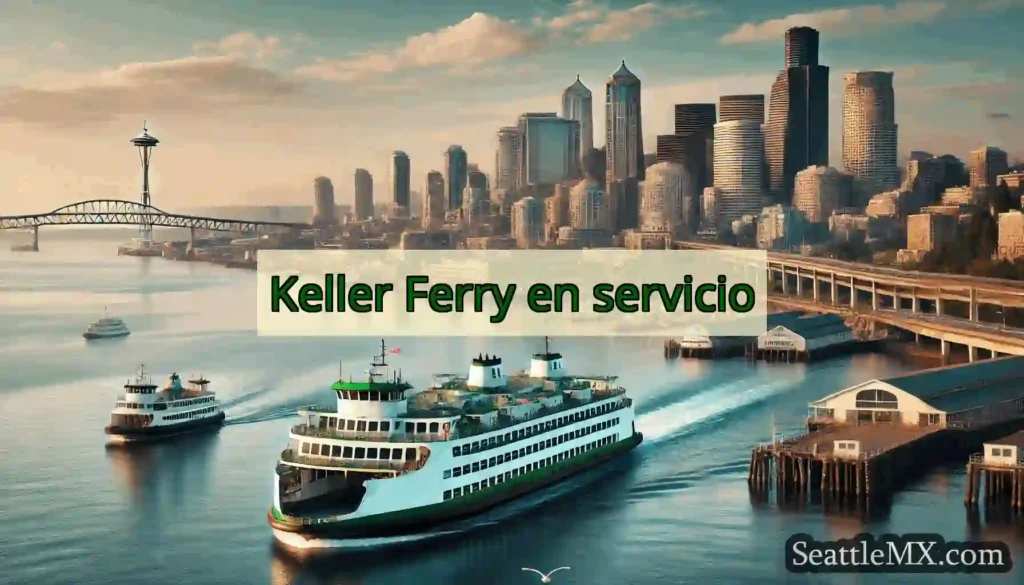 Keller Ferry en servicio