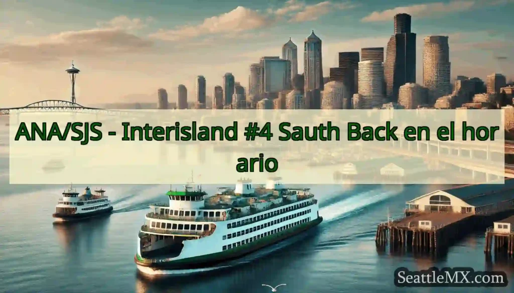 ANA/SJS - Interisland #4 Sauth Back en el horario