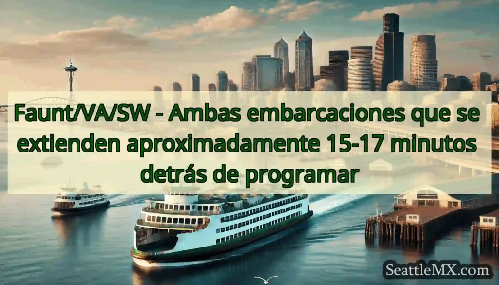 Faunt/VA/SW - Ambas embarcaciones que se
