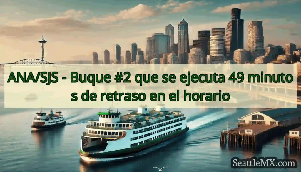 ANA/SJS - Buque #2 que se ejecuta 49 minutos de