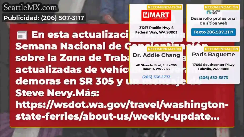 En esta actualización semanal: Semana Nacional de