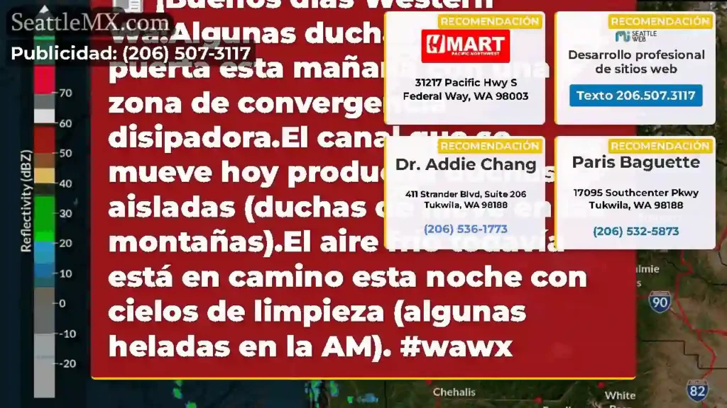 ¡Buenos días Western Wa!Algunas duchas por la