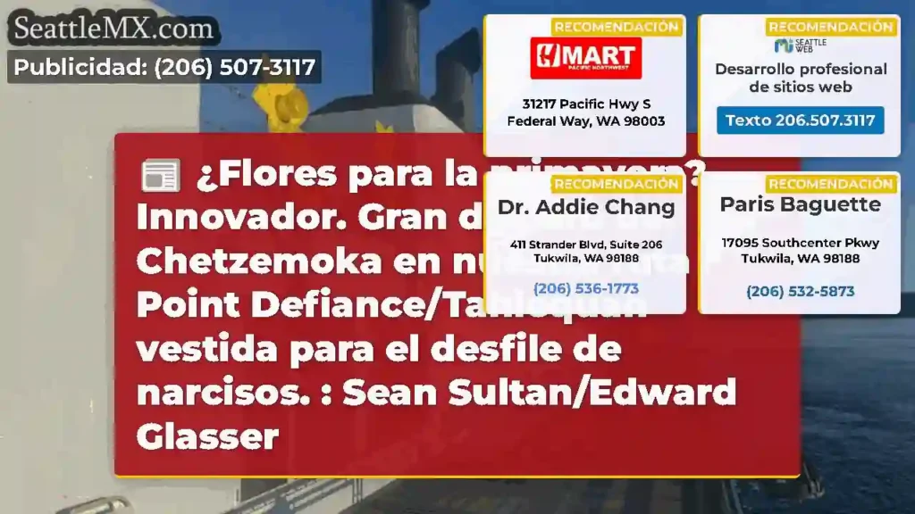 ¿Flores para la primavera?Innovador.