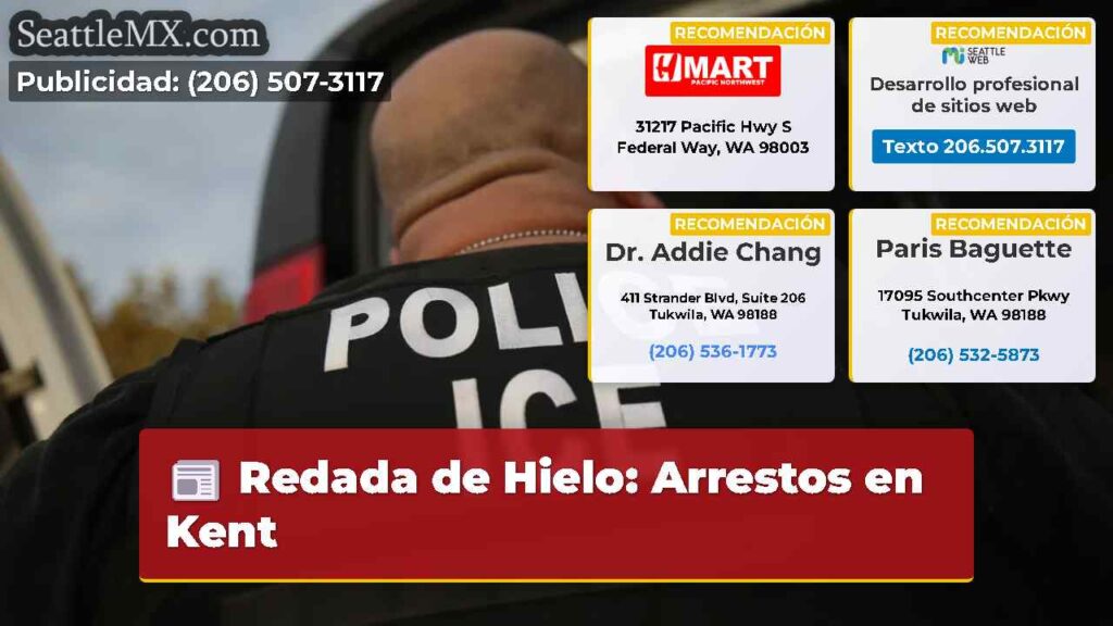 Redada de Hielo: Arrestos en Kent
