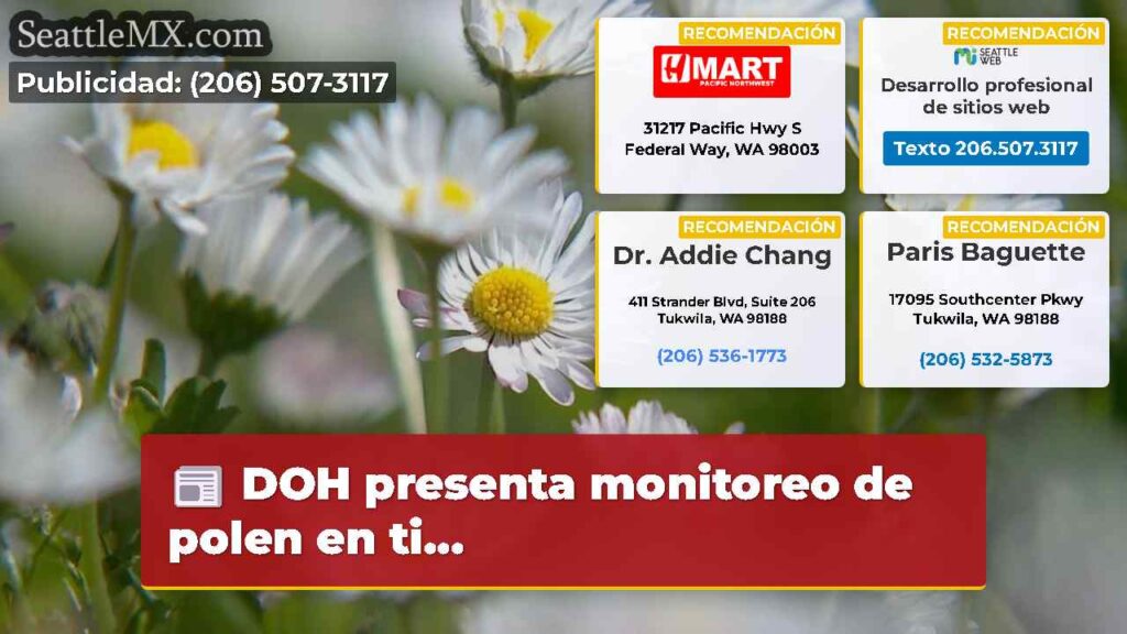 DOH presenta monitoreo de polen en ti...