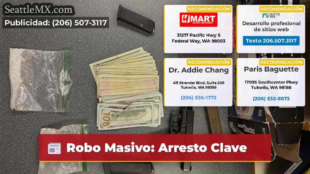 Robo Masivo: Arresto Clave
