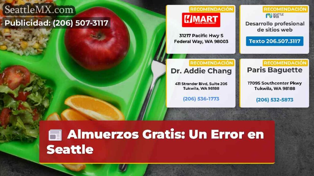 Almuerzos Gratis: Un Error en Seattle