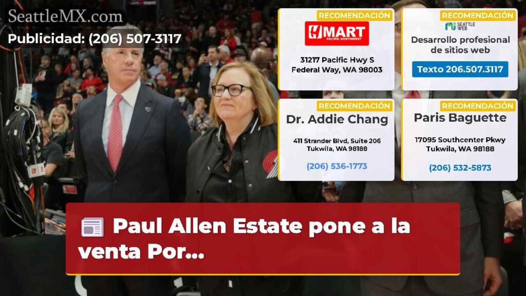 Paul Allen Estate pone a la venta Por...
