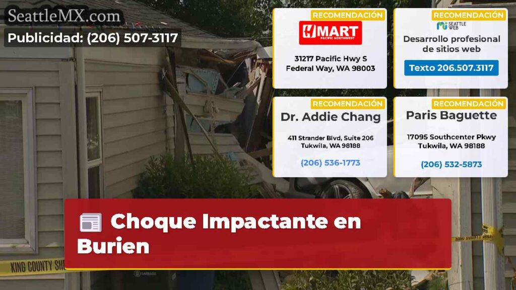Choque Impactante en Burien