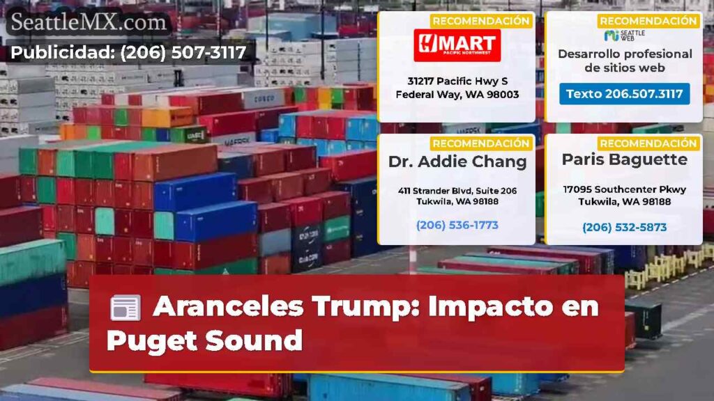 Aranceles Trump: Impacto en Puget Sound
