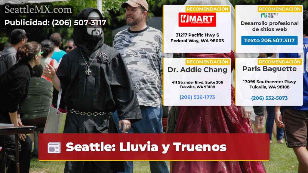 Seattle: Lluvia y Truenos
