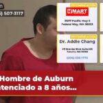 Hombre de Auburn sentenciado a 8 años…
