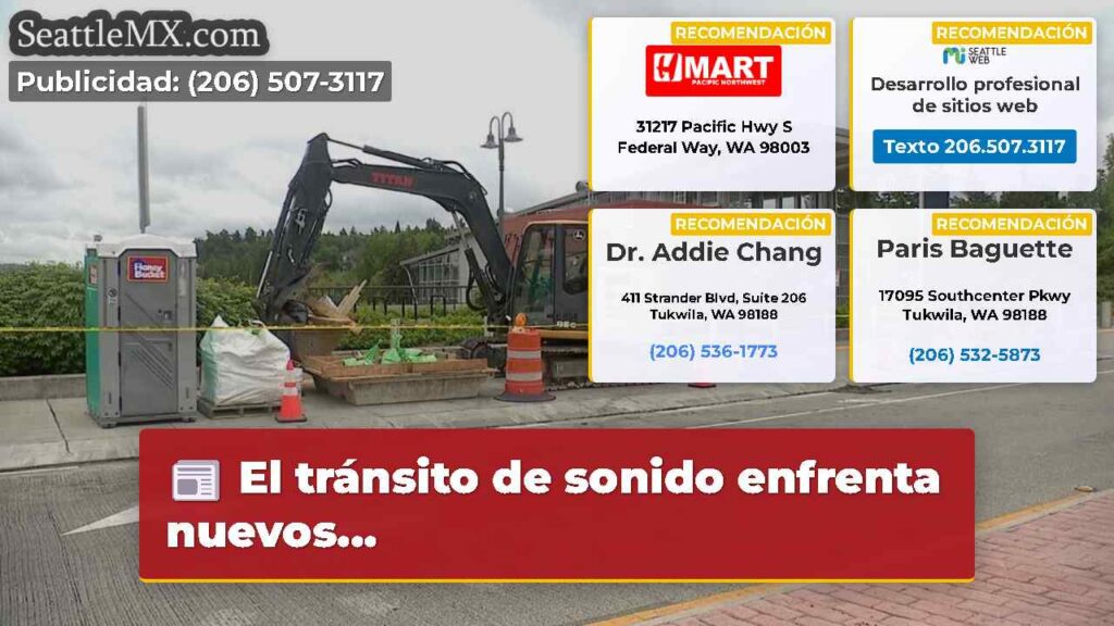 El tránsito de sonido enfrenta nuevos...