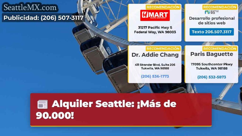 Alquiler Seattle: ¡Más de 90.000!