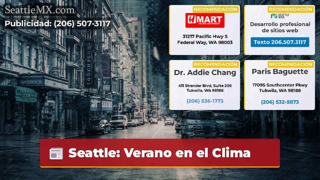 Seattle: Verano en el Clima
