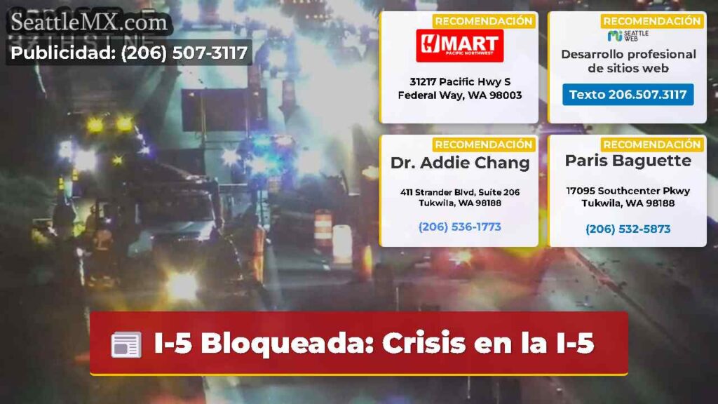 I-5 Bloqueada: Crisis en la I-5