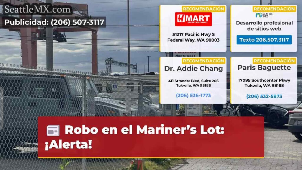 Robo en el Mariner’s Lot: ¡Alerta!