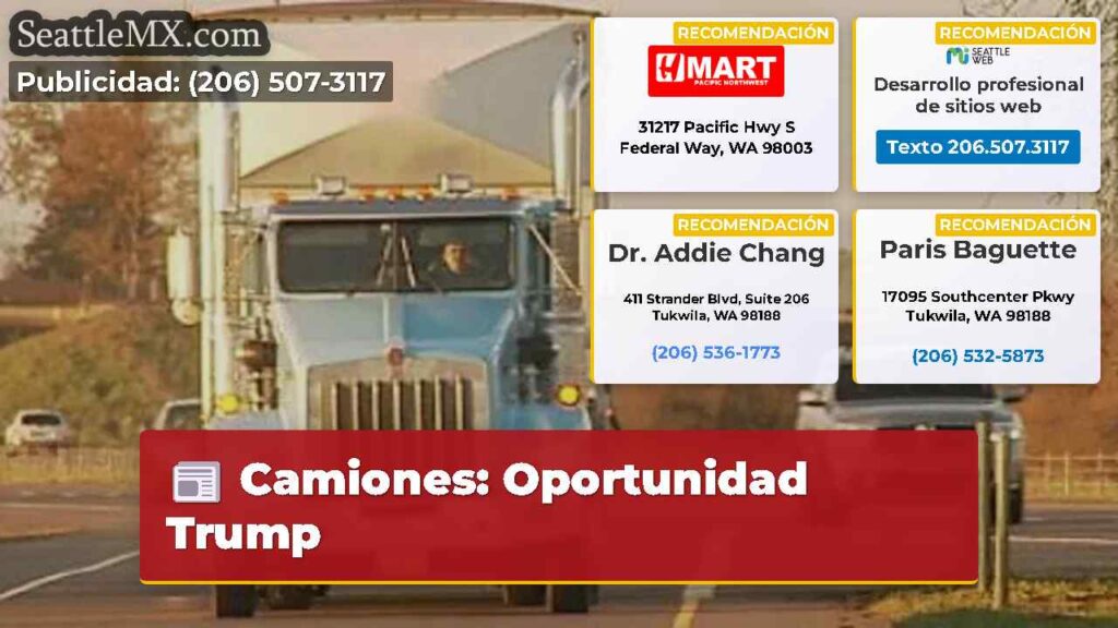 Camiones: Oportunidad Trump