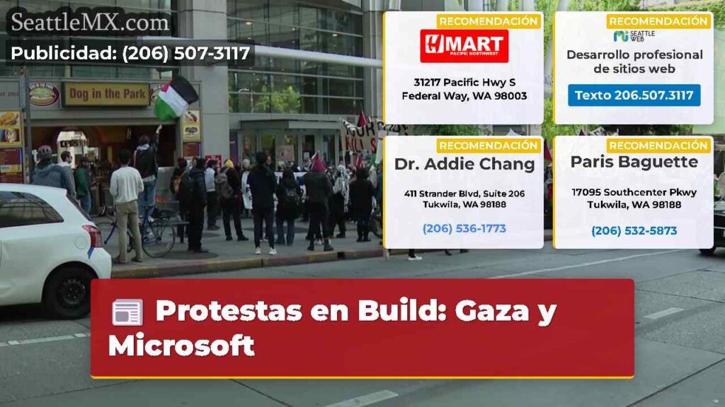 Protestas en Build: Gaza y Microsoft