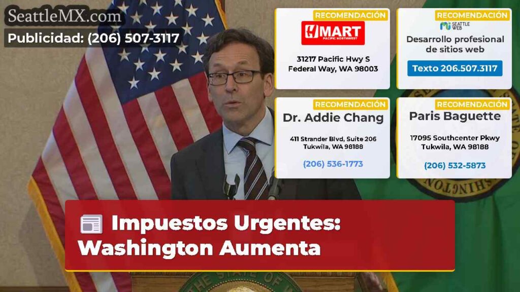 Impuestos Urgentes: Washington Aumenta