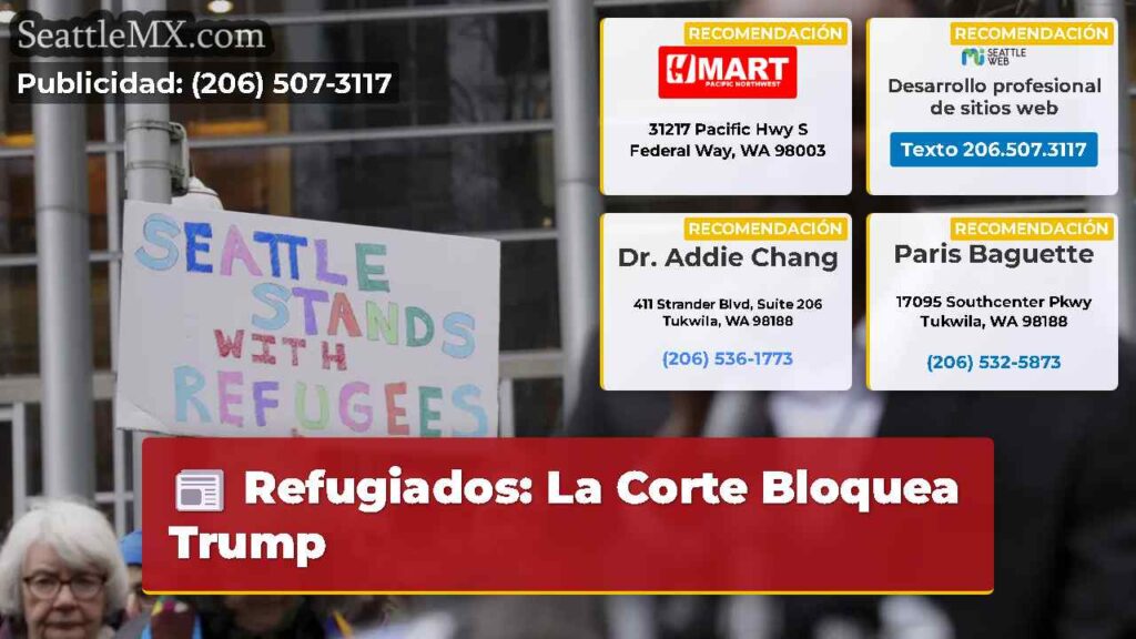 Refugiados: La Corte Bloquea Trump