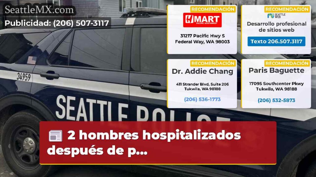 2 hombres hospitalizados después de p...