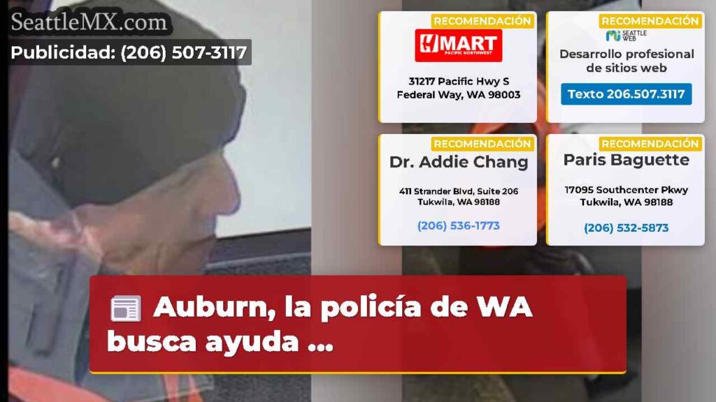 Auburn, la policía de WA busca ayuda ...
