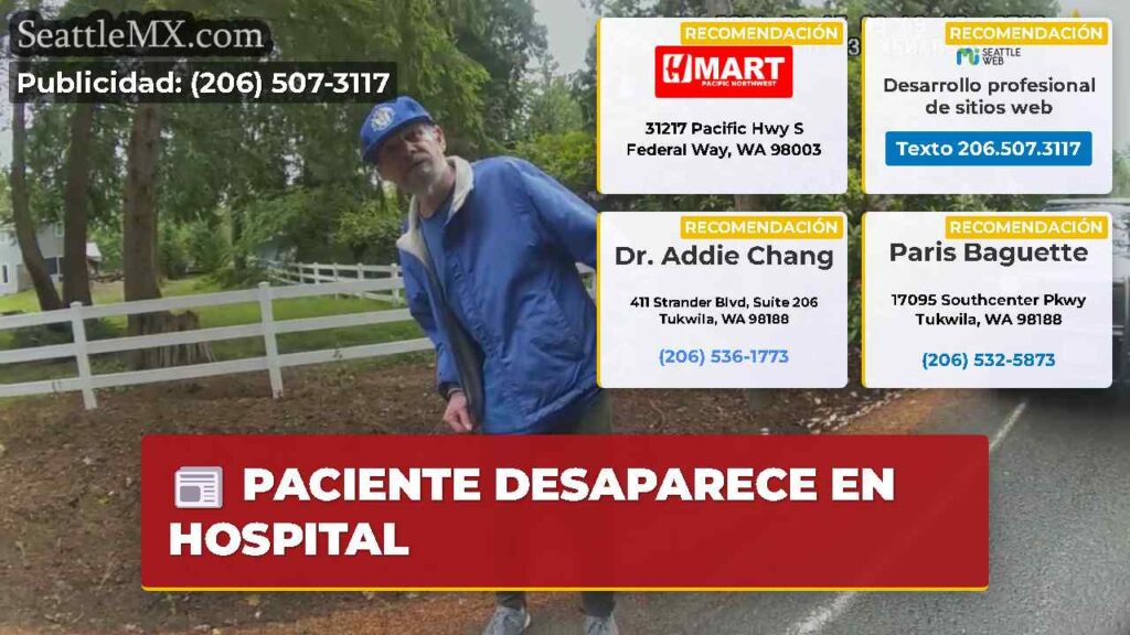 PACIENTE DESAPARECE EN HOSPITAL